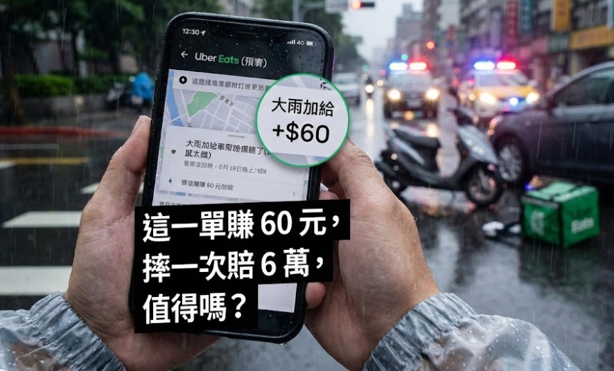 2026 外送員勞保懶人包》跑單受傷誰賠？選對工會才是保命符